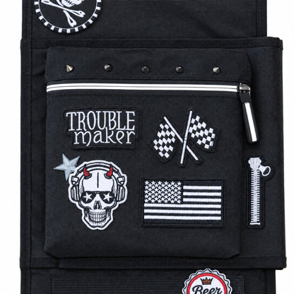 CarryColor Rock State skateboard bag carrying a standard skateboard