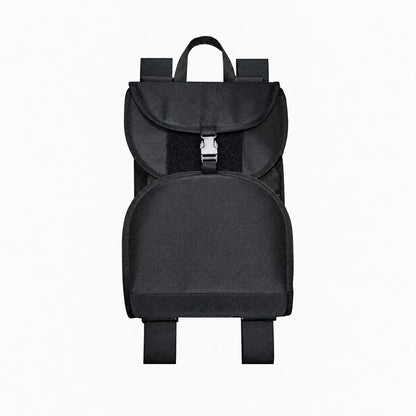 CarryColor Rock State skateboard bag front pocket and patch details