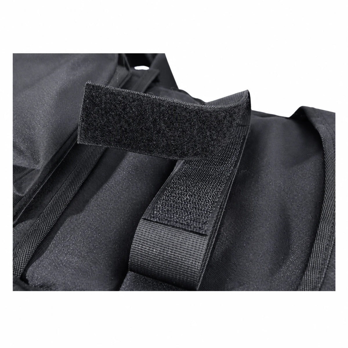 CarryColor Rock State skateboard bag zipper and patch detail